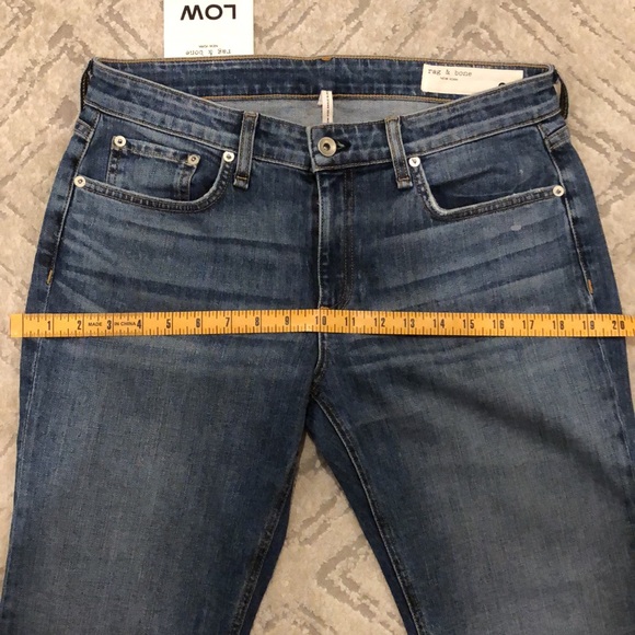 Rag and Bone NWT Low Dre Sz 28 🔥🔥🔥 - Picture 12 of 13